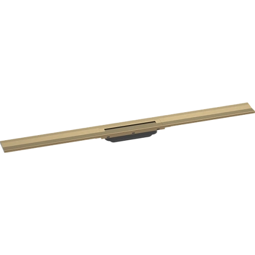 Решетка для водоотводящего желоба Hansgrohe RainDrain Flex, 100 см, укорачиваемая 56053140, шлифован Решетка для водоотводящего желоба Hansgrohe RainDrain Flex, 100 см, укорачиваемая 56053140, шлифован