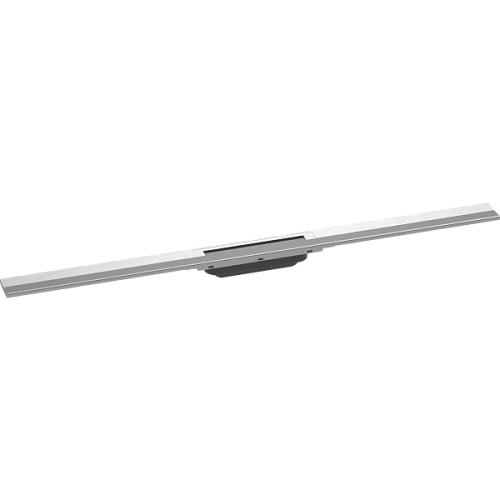 Решетка для водоотводящего желоба Hansgrohe RainDrain Flex, 120 см, укорачиваемая 56047800, шлифован Решетка для водоотводящего желоба Hansgrohe RainDrain Flex, 120 см, укорачиваемая 56047800, шлифован