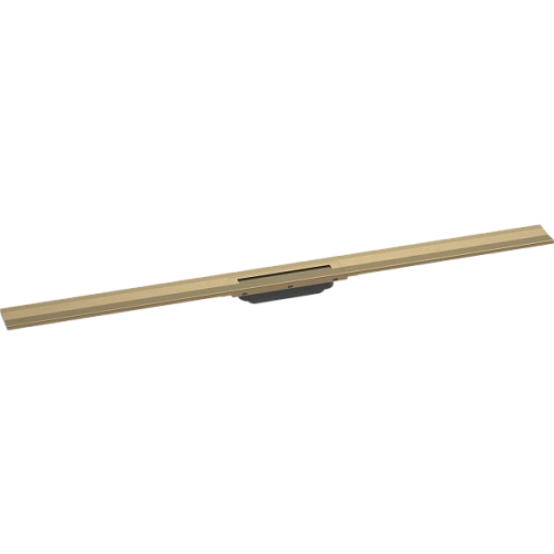 Решетка для водоотводящего желоба Hansgrohe RainDrain Flex, 120 см, укорачиваемая 56054140, шлифован Решетка для водоотводящего желоба Hansgrohe RainDrain Flex, 120 см, укорачиваемая 56054140, шлифован