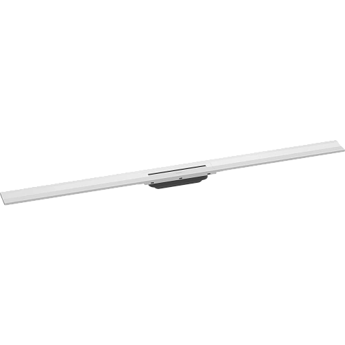 Решетка для водоотводящего желоба Hansgrohe RainDrain Flex, 120 см, укорачиваемая 56054700, матовый Решетка для водоотводящего желоба Hansgrohe RainDrain Flex, 120 см, укорачиваемая 56054700, матовый