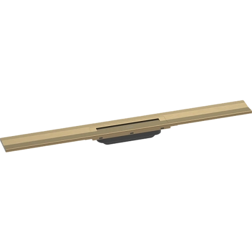 Решетка для водоотводящего желоба Hansgrohe RainDrain Flex, 80 см, укорачиваемая 56051140, шлифованн Решетка для водоотводящего желоба Hansgrohe RainDrain Flex, 80 см, укорачиваемая 56051140, шлифованн