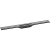 Решетка для водоотводящего желоба Hansgrohe RainDrain Flex, 80 см, укорачиваемая 56051340, шлифованн Решетка для водоотводящего желоба Hansgrohe RainDrain Flex, 80 см, укорачиваемая 56051340, шлифованн