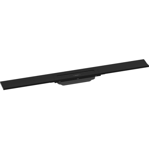 Решетка для водоотводящего желоба Hansgrohe RainDrain Flex, 80 см, укорачиваемая 56051670, матовый ч Решетка для водоотводящего желоба Hansgrohe RainDrain Flex, 80 см, укорачиваемая 56051670, матовый ч