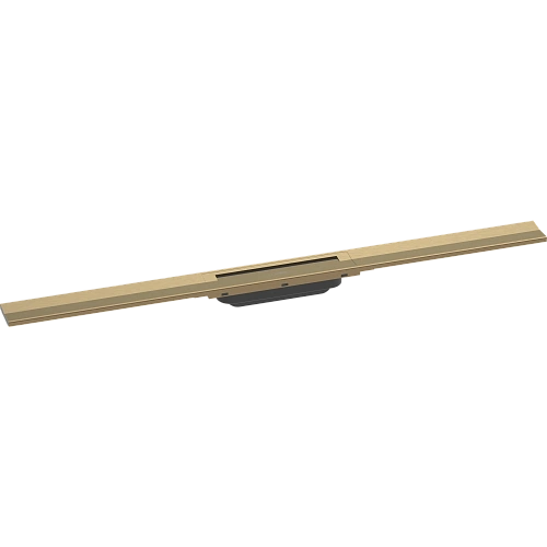 Решетка для водоотводящего желоба Hansgrohe RainDrain Flex, 90 см, укорачиваемая 56045140, шлифованн Решетка для водоотводящего желоба Hansgrohe RainDrain Flex, 90 см, укорачиваемая 56045140, шлифованн