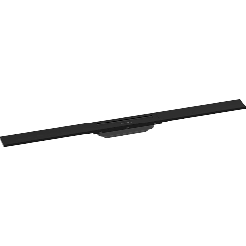 Решетка для водоотводящего желоба Hansgrohe RainDrain Flex, 90 см, укорачиваемая 56045670, матовый ч Решетка для водоотводящего желоба Hansgrohe RainDrain Flex, 90 см, укорачиваемая 56045670, матовый ч