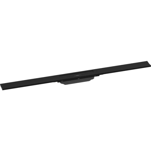 Решетка для водоотводящего желоба Hansgrohe RainDrain Flex, 90 см, укорачиваемая 56045670, матовый ч Решетка для водоотводящего желоба Hansgrohe RainDrain Flex, 90 см, укорачиваемая 56045670, матовый ч