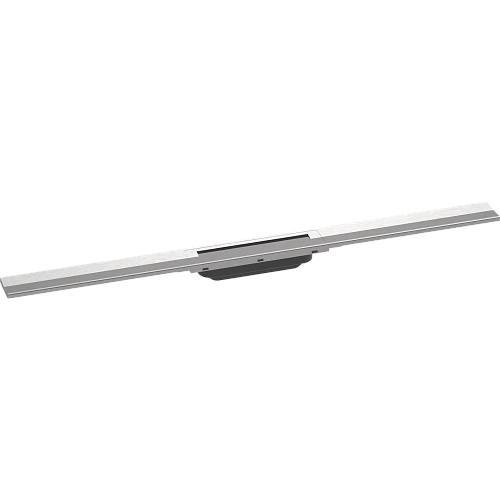 Решетка для водоотводящего желоба Hansgrohe RainDrain Flex, 90 см, укорачиваемая 56045800, шлифованн Решетка для водоотводящего желоба Hansgrohe RainDrain Flex, 90 см, укорачиваемая 56045800, шлифованн