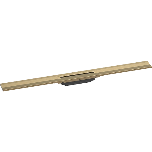 Решетка для водоотводящего желоба Hansgrohe RainDrain Flex, 90 см, укорачиваемая 56052140, шлифованн Решетка для водоотводящего желоба Hansgrohe RainDrain Flex, 90 см, укорачиваемая 56052140, шлифованн