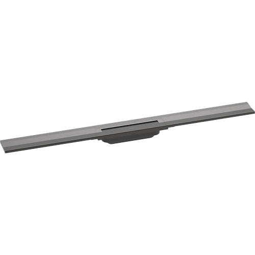 Решетка для водоотводящего желоба Hansgrohe RainDrain Flex, 90 см, укорачиваемая 56052340, шлифованн Решетка для водоотводящего желоба Hansgrohe RainDrain Flex, 90 см, укорачиваемая 56052340, шлифованн