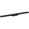 Решетка для водоотводящего желоба Hansgrohe RainDrain Flex, 90 см, укорачиваемая 56052670, матовый ч Решетка для водоотводящего желоба Hansgrohe RainDrain Flex, 90 см, укорачиваемая 56052670, матовый ч