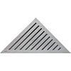 Решетка для углового водоотводящего желоба Alcaplast GRACE