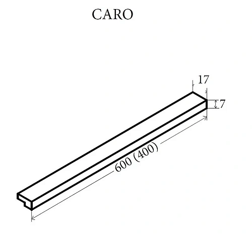 Ручки Armadi Art CARO 887-BR бронза (комплект, 2шт) Ручки Armadi Art CARO 887-BR бронза (комплект, 2шт)