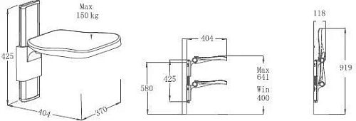 Сиденье для ванны Aquanet SA-B320 для инвалидов Сиденье для ванны Aquanet SA-B320 для инвалидов