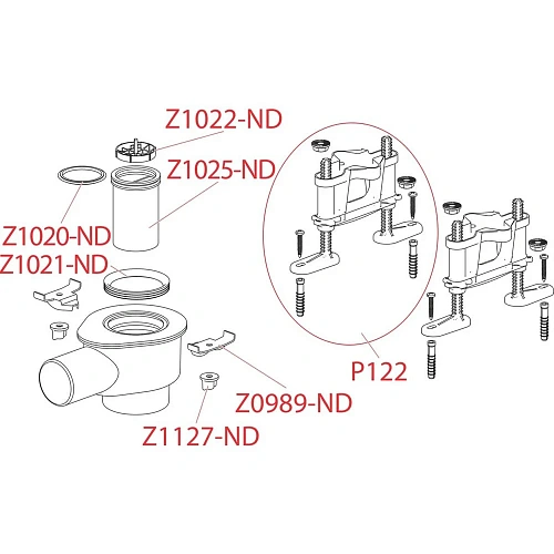 Сифон AlcaPlast APZ APZ-S12 89 мм Сифон AlcaPlast APZ APZ-S12 89 мм