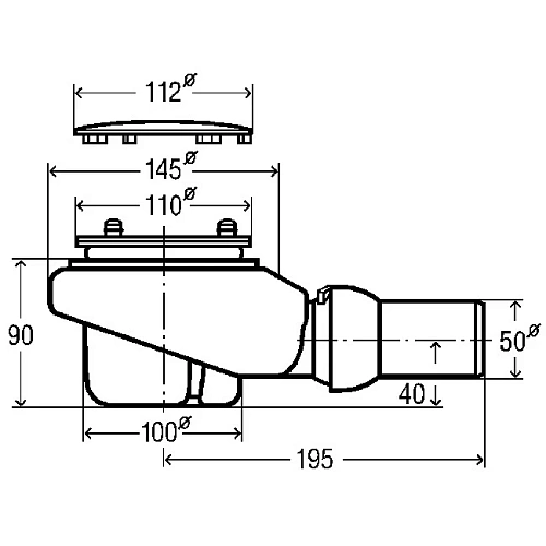 Сифон для поддона Viega Tempoplex Plus 578916 Сифон для поддона Viega Tempoplex Plus 578916