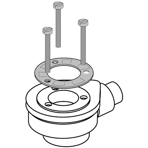 Сифон для поддона Villeroy & Boch Tempoplex Plus 140 x 270 x 140 мм U90881299 Сифон для поддона Villeroy & Boch Tempoplex Plus 140 x 270 x 140 мм U90881299
