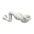 Сифон для раковины EXCELLENT с гофрой INPU.8075628.WH Сифон для раковины EXCELLENT с гофрой INPU.8075628.WH