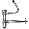Сифон для раковины Nofer 13107.B, хром