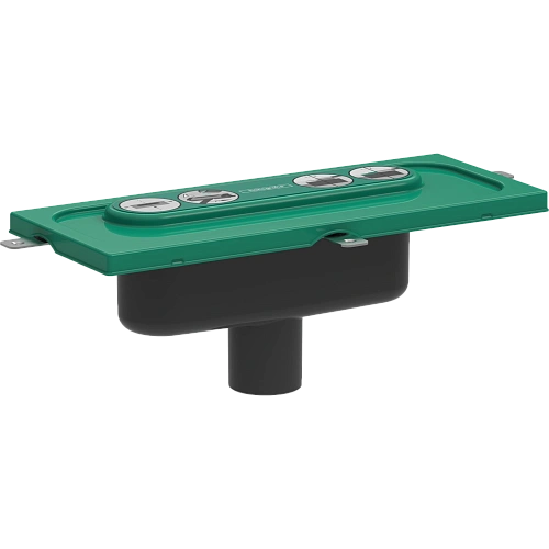 Скрытая часть для душевого слива Hansgrohe uBox universal, вертикальная установка 01002180 Скрытая часть для душевого слива Hansgrohe uBox universal, вертикальная установка 01002180