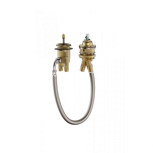 Скрытая часть смесителя Hansgrohe Metropol на 2 отверстия на борт ванны 13159180 Скрытая часть смесителя Hansgrohe Metropol на 2 отверстия на борт ванны 13159180