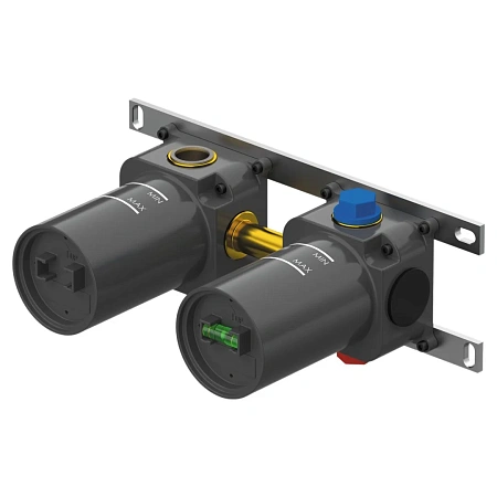 Скрытая часть смесителя Remer WBOX92Z на 2 выхода Скрытая часть смесителя Remer WBOX92Z на 2 выхода