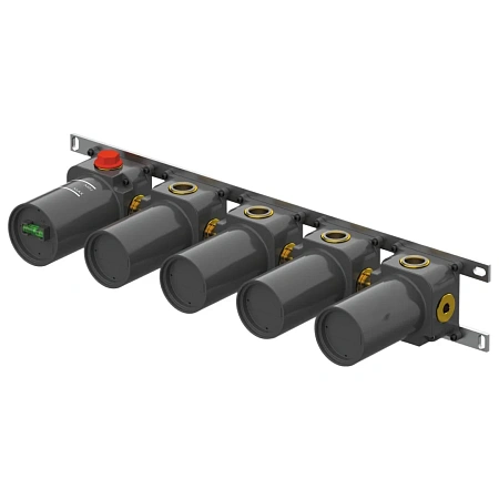 Скрытая часть смесителя Remer WBOX98D4 на 4 выхода Скрытая часть смесителя Remer WBOX98D4 на 4 выхода