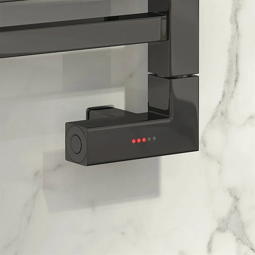 Скрытое подключение Сунержа для МЭМ CUBE 01-1527-0000 Черный хром Скрытое подключение Сунержа для МЭМ CUBE 01-1527-0000 Черный хром