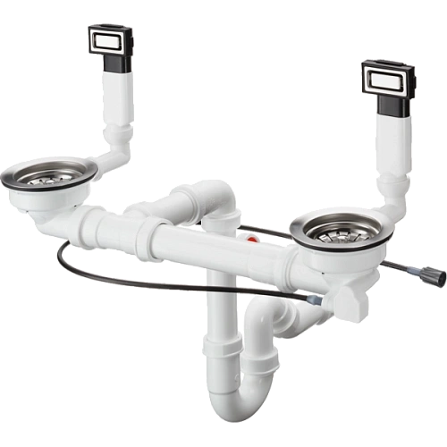 Слив-перелив Hansgrohe с автоматическим управлением D15-12 43942800, нержавеющая сталь Слив-перелив Hansgrohe с автоматическим управлением D15-12 43942800, нержавеющая сталь