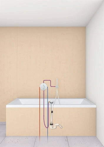 Слив-перелив с функцией налива GROHE Talentofill, внешняя часть, никель (19952BE0) Слив-перелив с функцией налива GROHE Talentofill, внешняя часть, никель (19952BE0)