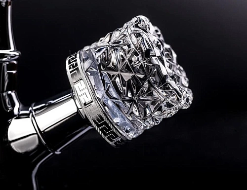 Смеситель для биде Boheme CRYSTAL хром (двуручковый) 276-CRST Смеситель для биде Boheme CRYSTAL хром (двуручковый) 276-CRST