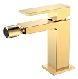 Смеситель для биде Boheme Qubic Shinny Gold 476-G Смеситель для биде Boheme Qubic Shinny Gold 476-G