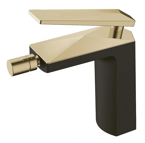 Смеситель для биде Boheme VENTURO черный+золото 386-B Смеситель для биде Boheme VENTURO черный+золото 386-B
