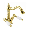 Смеситель для биде Cezares First (FIRST-BS2-03/24-Bi) золото 24 карат Смеситель для биде Cezares First (FIRST-BS2-03/24-Bi) золото 24 карат