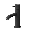 Смеситель для биде CEZARES LEAF-BSM-L-NOP с донным клапаном, черный матовый Смеситель для биде CEZARES LEAF-BSM-L-NOP с донным клапаном, черный матовый