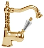 Смеситель для биде Cezares Vintage (BSM2-03/24-SW) золото 24 карат VINTAGE-BSM2-03/24-SW