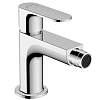 Смеситель для биде Hansgrohe Rebris S, с металлическим сливным гарнитуром 72212000, хром