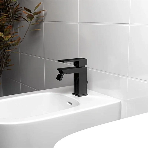 Смеситель для биде Paini Dax 84PZ306R черный матовый PVD Смеситель для биде Paini Dax 84PZ306R черный матовый PVD