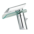 Смеситель для биде Paini Morgana 73CR306VR хром, излив стекло Смеситель для биде Paini Morgana 73CR306VR хром, излив стекло