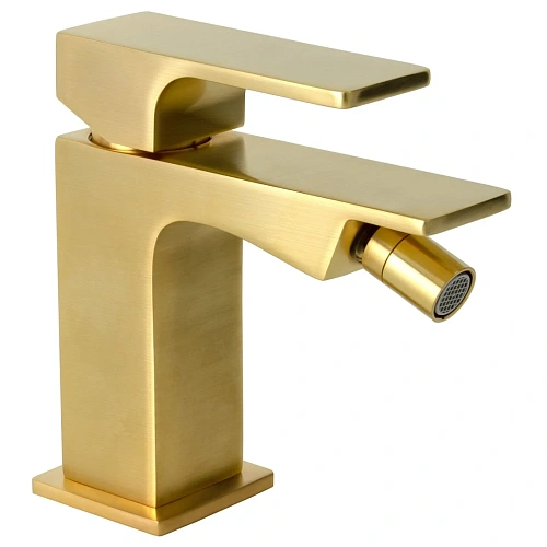 Смеситель для биде Remer Absolute AU20BG, золото брашированное Смеситель для биде Remer Absolute AU20BG, золото брашированное