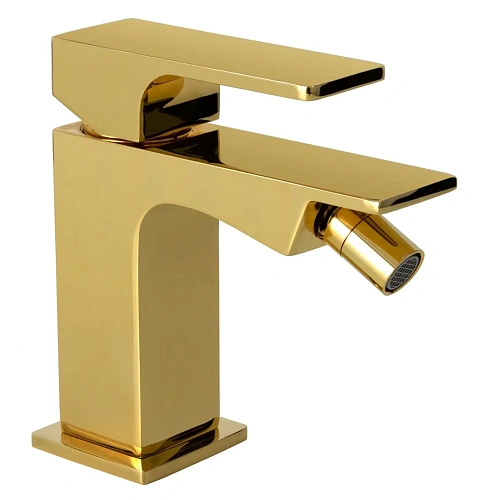 Смеситель для биде Remer Absolute AU20DO, золото глянцевое Смеситель для биде Remer Absolute AU20DO, золото глянцевое