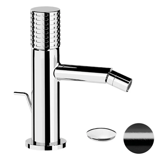 Смеситель для биде Remer Celebrity CEC20CFP, черный брашированный хром Смеситель для биде Remer Celebrity CEC20CFP, черный брашированный хром