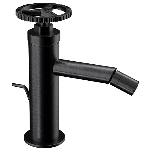 Смеситель для биде Remer Chrono CH20CFP, черный брашированный хром Смеситель для биде Remer Chrono CH20CFP, черный брашированный хром