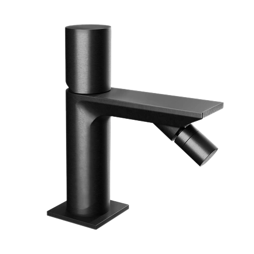 Смеситель для биде Remer Edge EG520CFP, черный брашированный хром Смеситель для биде Remer Edge EG520CFP, черный брашированный хром