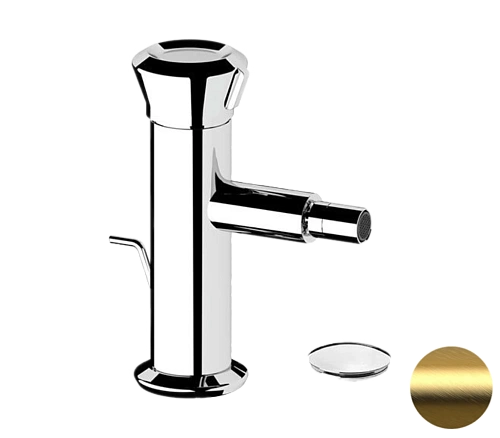 Смеситель для биде Remer Element ET20BG, золото брашированное Смеситель для биде Remer Element ET20BG, золото брашированное