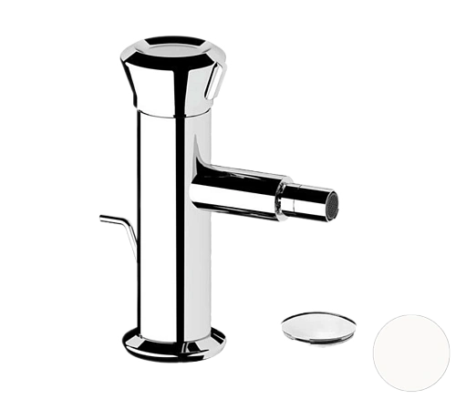 Смеситель для биде Remer Element ET20BO, белый матовый Смеситель для биде Remer Element ET20BO, белый матовый