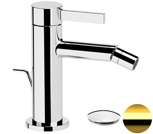 Смеситель для биде Remer Metrica MC20DO, золото глянцевое Смеситель для биде Remer Metrica MC20DO, золото глянцевое