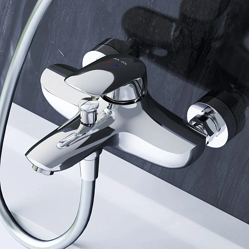 Смеситель для ванны AM.PM Bliss L F5310032 хром Смеситель для ванны AM.PM Bliss L F5310032 хром