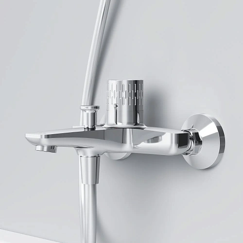 Смеситель для ванны AM.PM Gem F90A10400 с термостатом, хром Смеситель для ванны AM.PM Gem F90A10400 с термостатом, хром