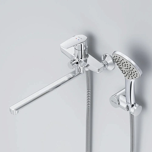 Смеситель для ванны AM.PM Gem F90A95000 хром Смеситель для ванны AM.PM Gem F90A95000 хром