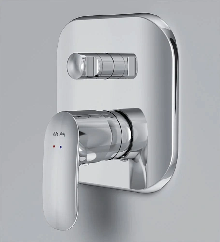 Смеситель для ванны AM.PM Sensation F3085000 встраиваемый Смеситель для ванны AM.PM Sensation F3085000 встраиваемый